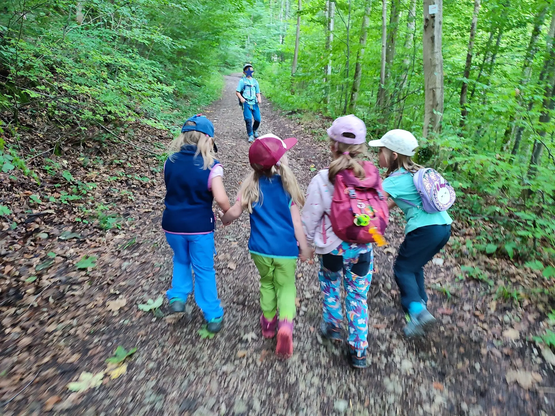 Die Wanderung führte zu einem schönen Gruppengefühl. | © DAV Ebingen