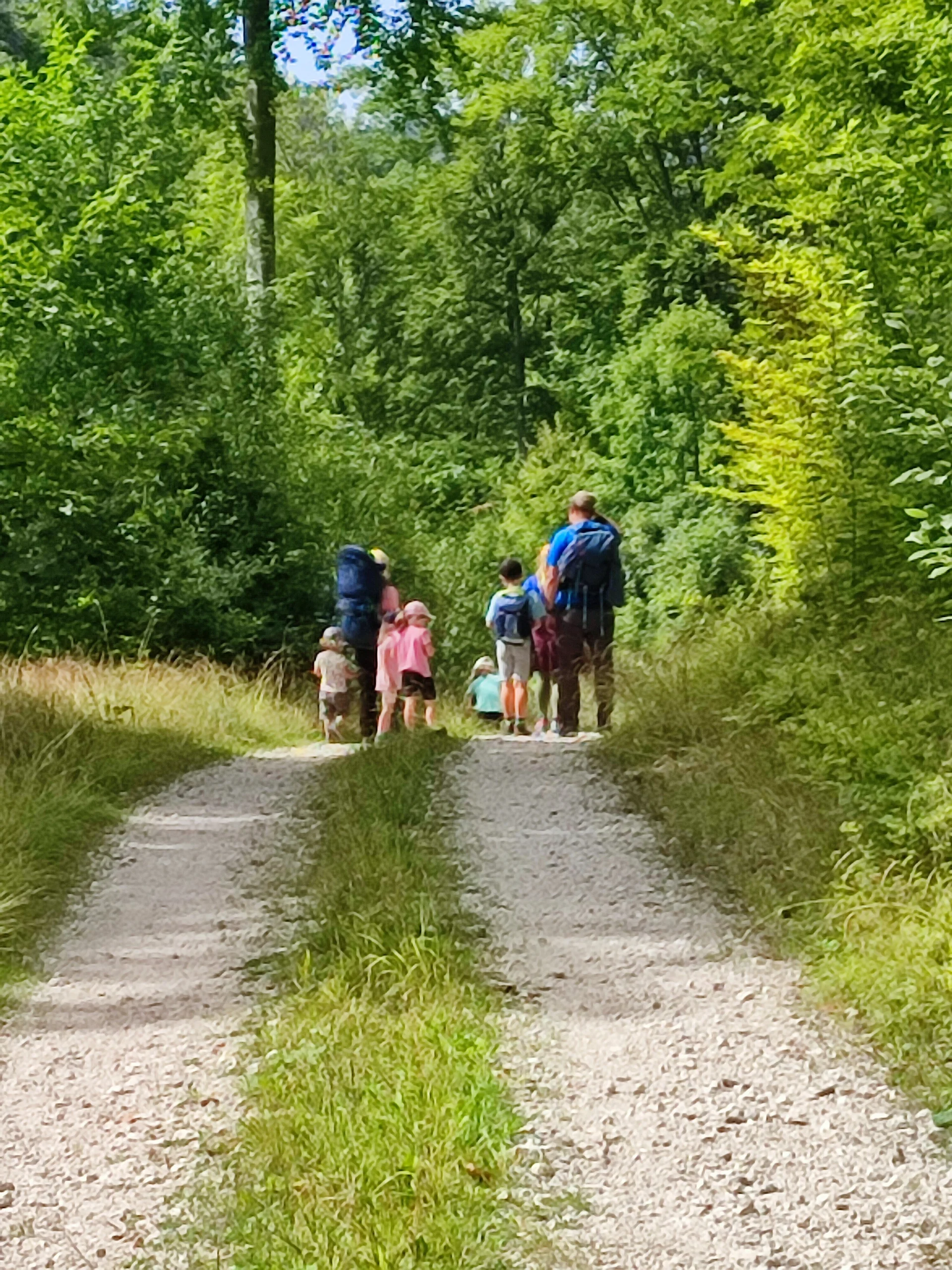 Teilnehmer auf dem Weg zur Hossinger Leiter. | © DAV Ebingen