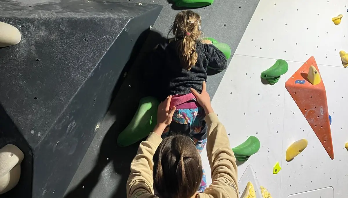 Eine der jüngste Teilnehmerinnen | © DAV Ebingen