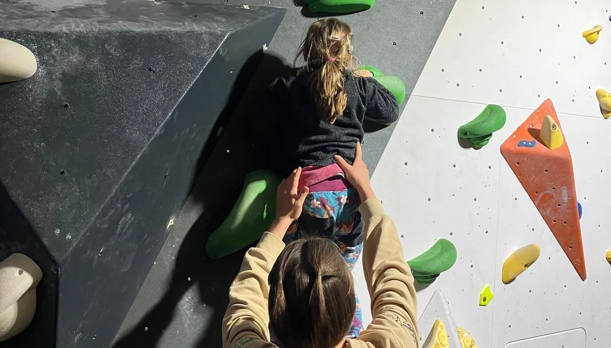 Eine der jüngste Teilnehmerinnen | © DAV Ebingen