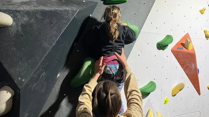 Eine der jüngste Teilnehmerinnen | © DAV Ebingen