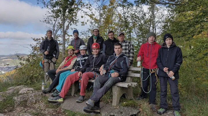 Ein Gruppenfoto der Teilnehmer. | © DAV Ebingen