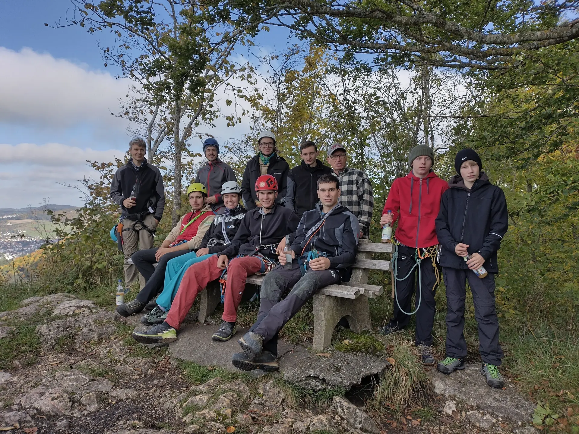 Ein Gruppenfoto der Teilnehmer. | © DAV Ebingen