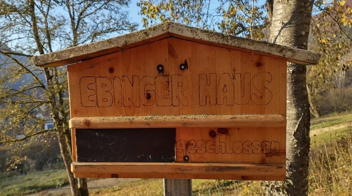 Das Ebinger Haus ist während der Wintermonate nicht geöffnet. | © DAV Ebingen