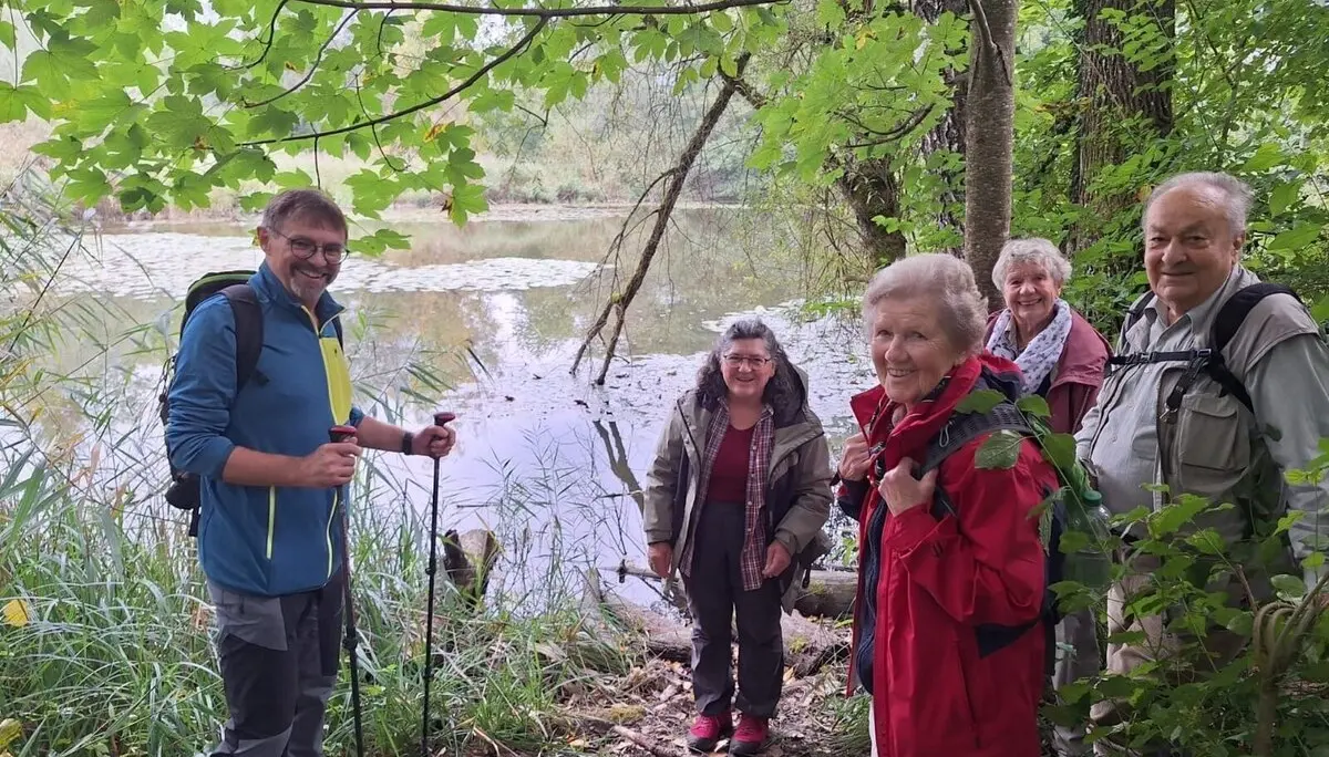 Einige der Senioren während einer Rast. | © DAV Ebingen