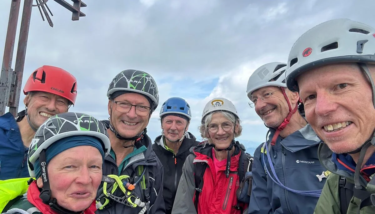 Ein Gruppenfoto der Teilnehmer. | © DAV Ebingen