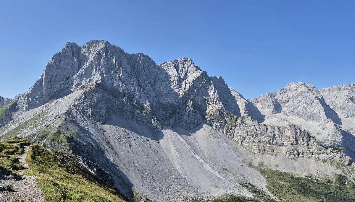 Eine Panoramaaufnahme während der Wanderung. | © DAV Ebingen
