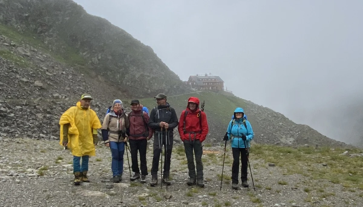 Leider gabe es auch neblige Teilabschnitte. | © DAV Ebingen