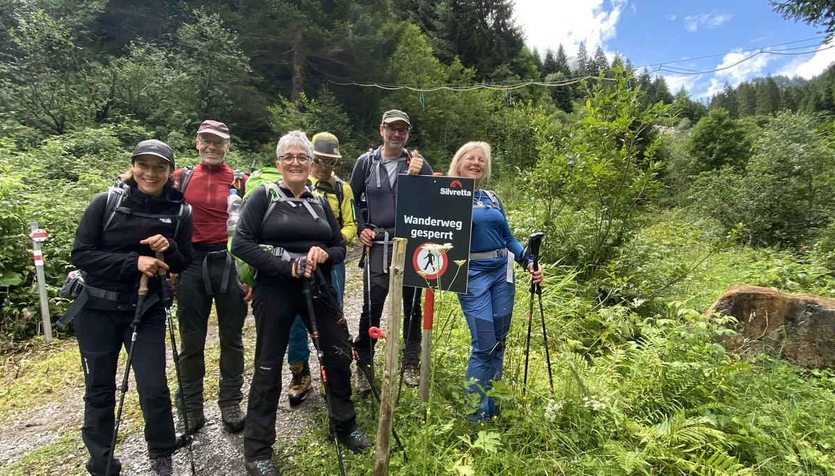 Die Stimmung in der Gruppe war stehts sehr gut. | © DAV Ebingen