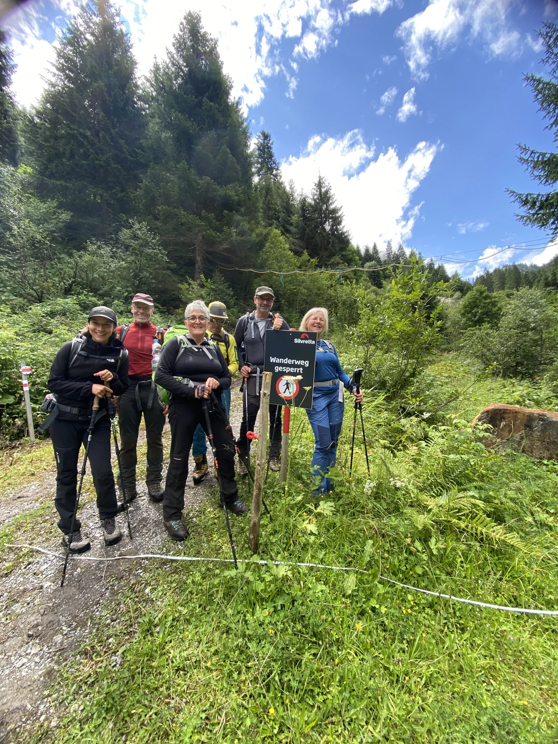 Die Stimmung in der Gruppe war stehts sehr gut. | © DAV Ebingen