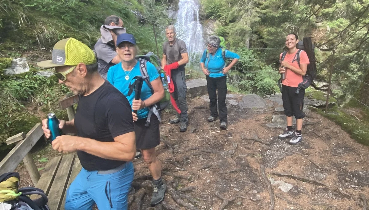 Die Gruppe bei einer Rast. | © DAV Ebingen