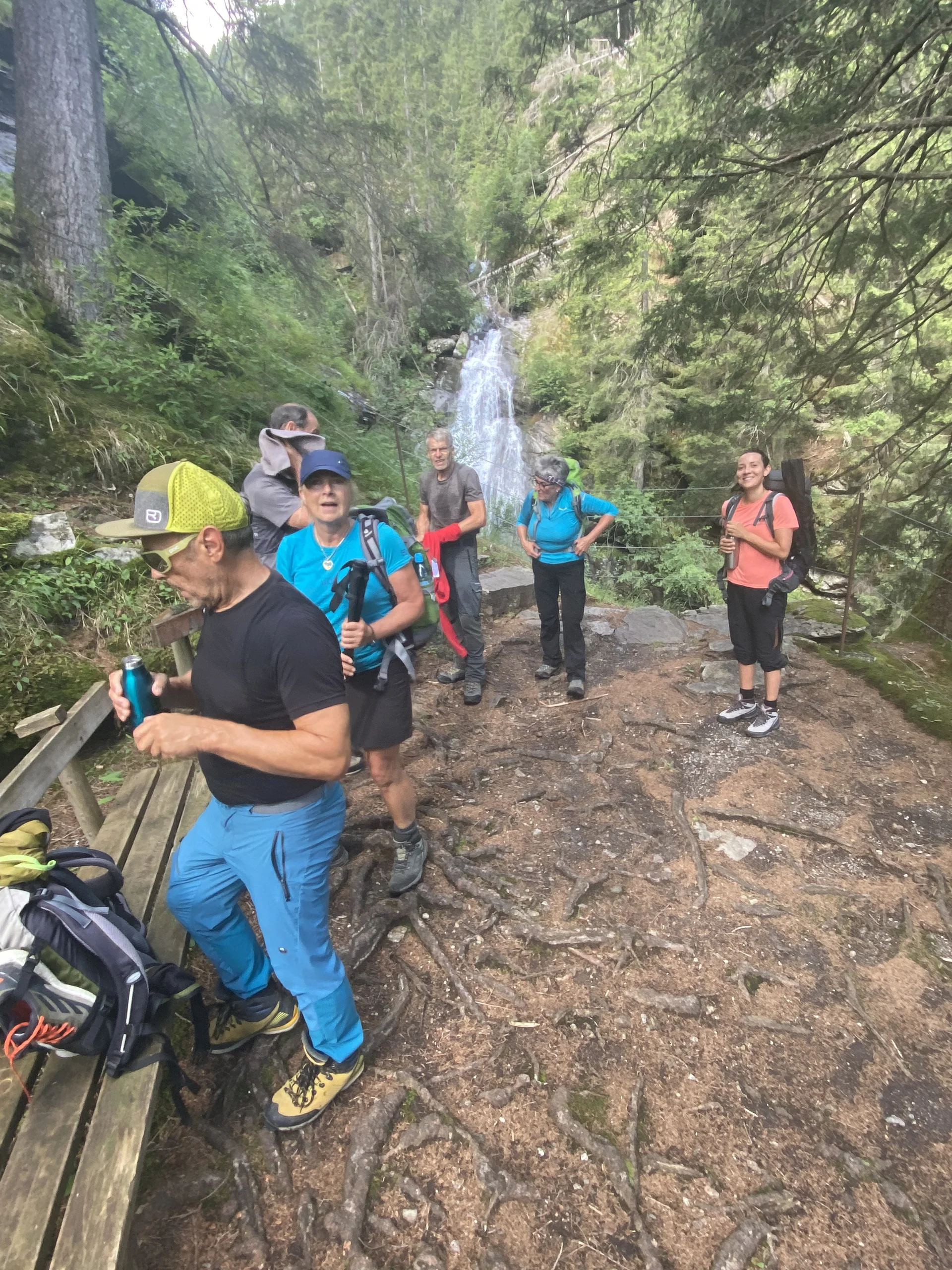 Die Gruppe bei einer Rast. | © DAV Ebingen