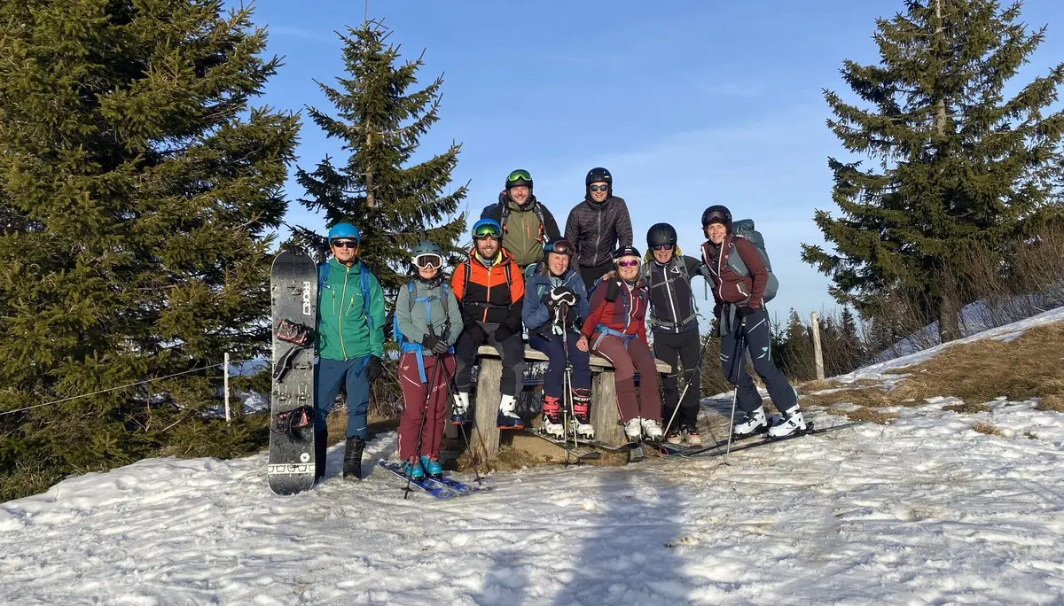 Ein Gruppenbild der Teilnehmer. | © DAV Ebingen