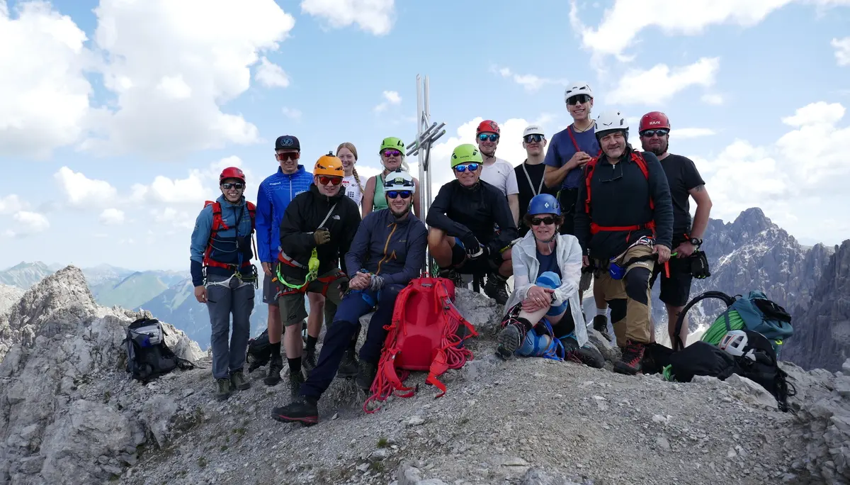 Ein Gruppenbild der Teilnehmer. | © DAV Ebingen