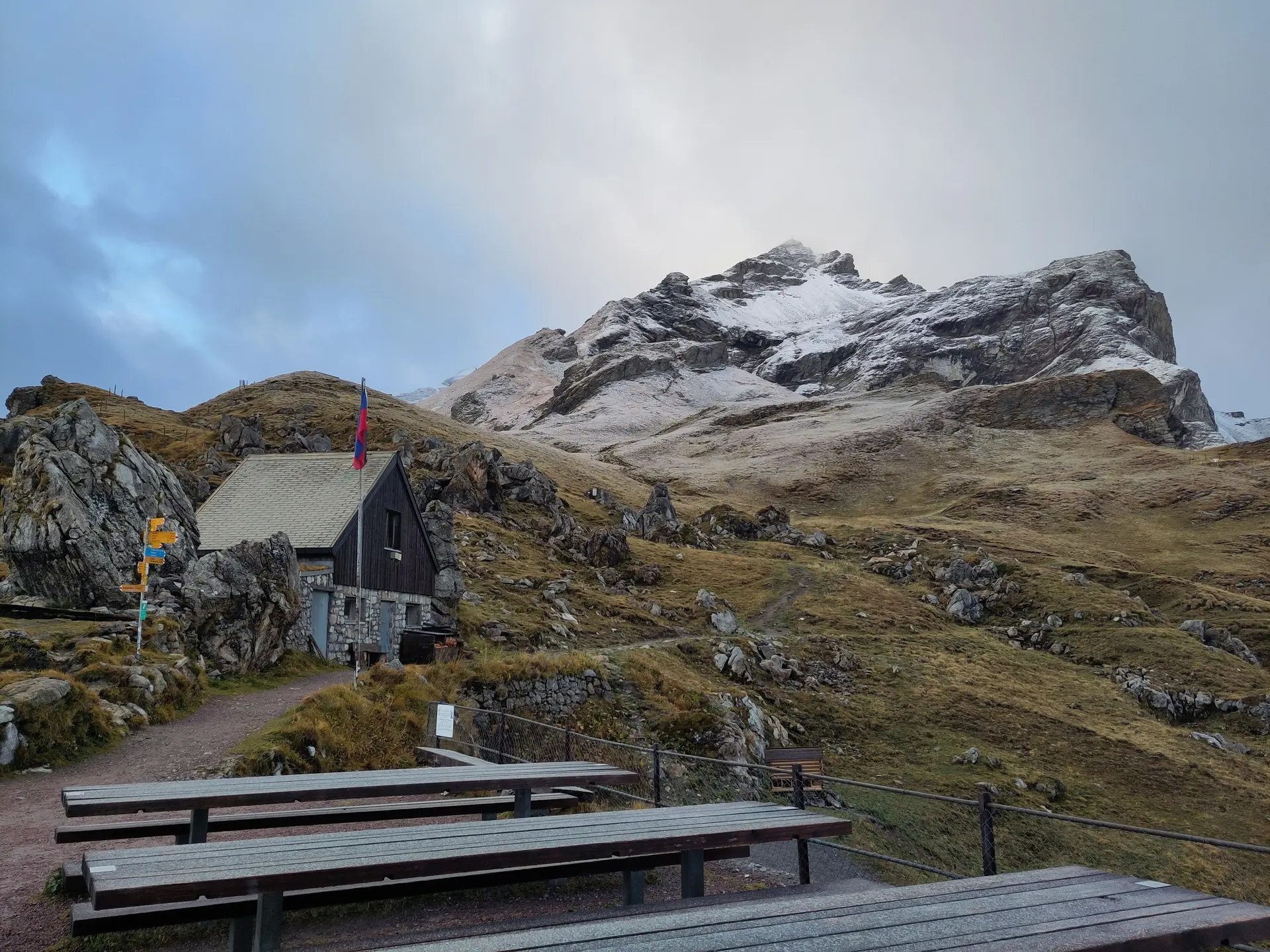Bei der Pfälzer Hütte. | © DAV Ebingen