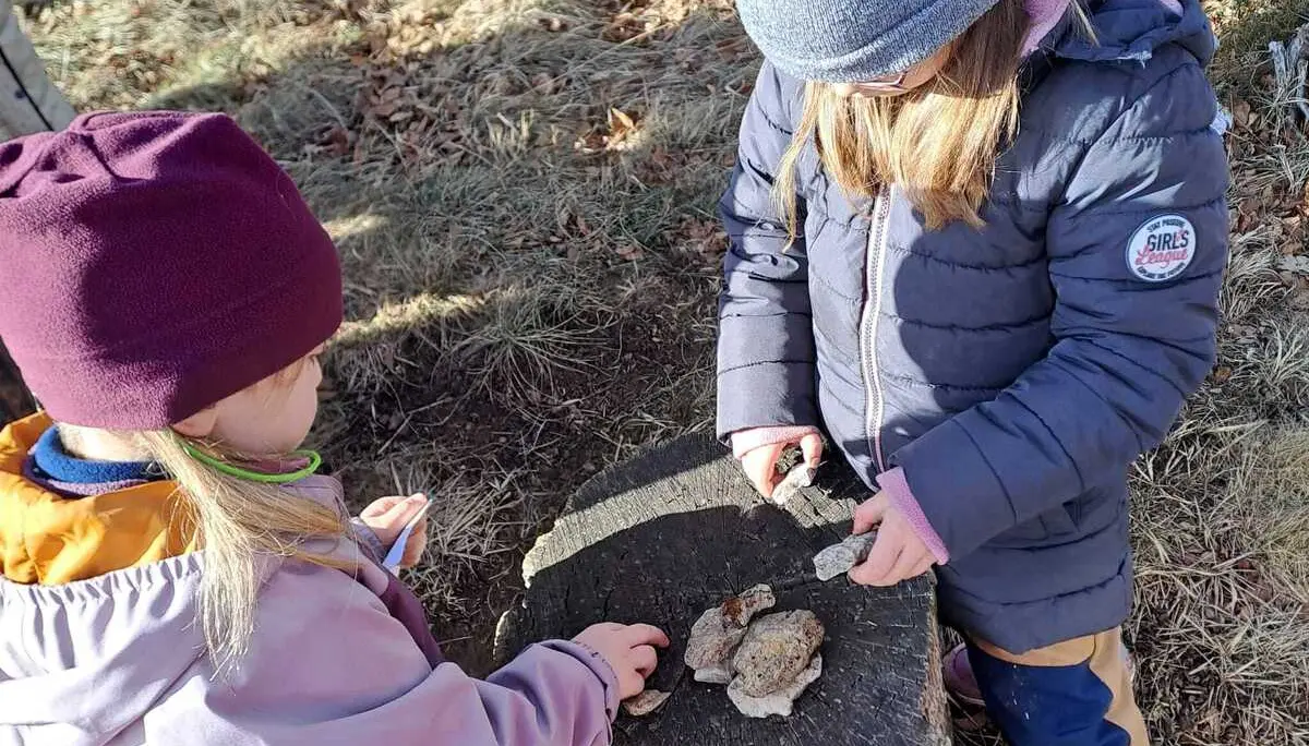 Zwei Kinder der Gruppe. | © DAV Ebingen
