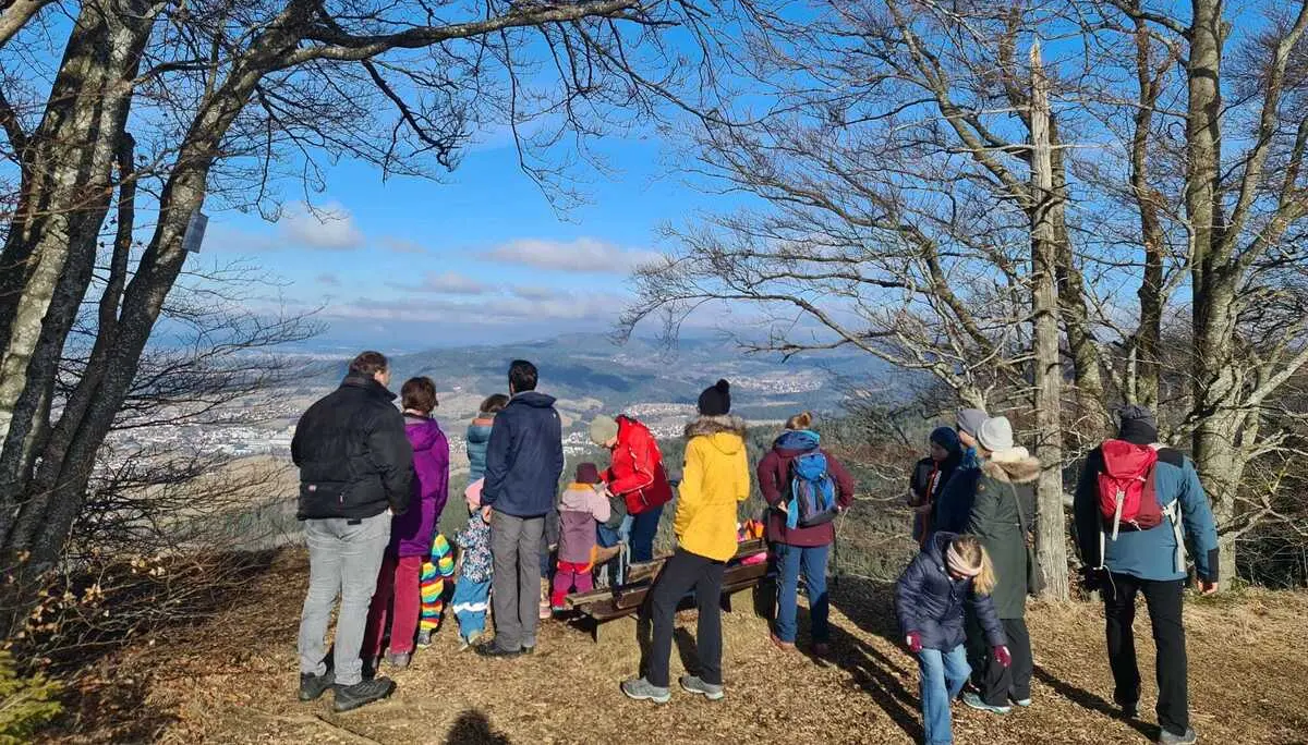 Die Teilnehmer der Wanderung. | © DAV Ebingen