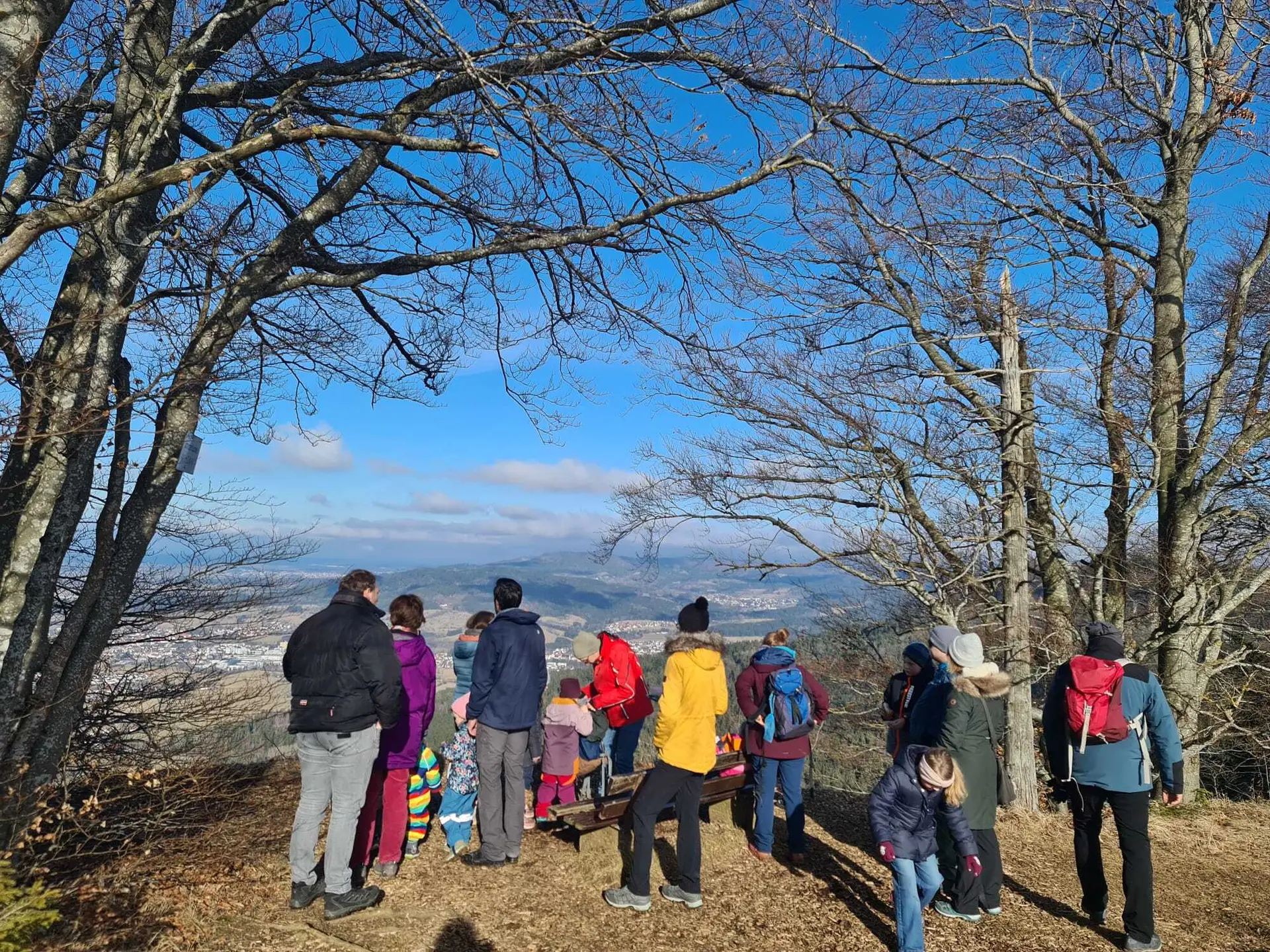 Die Teilnehmer der Wanderung. | © DAV Ebingen