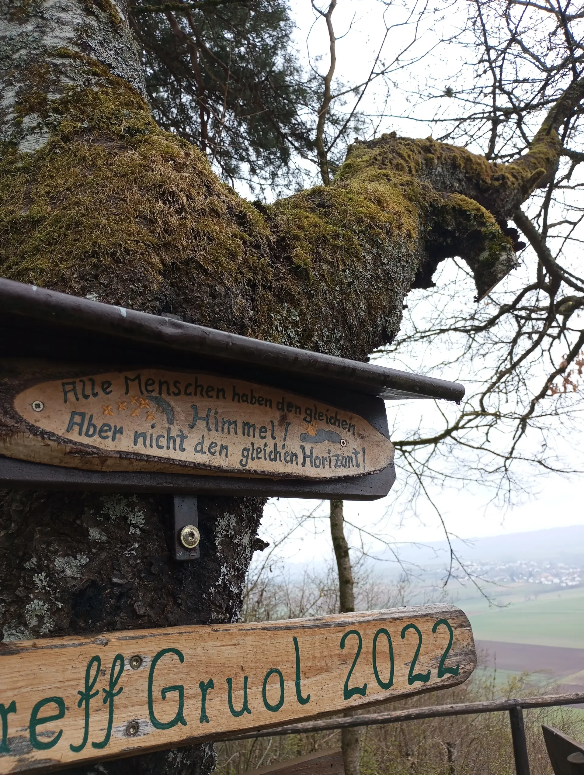 Eine Station während der Wanderung. | © DAV Ebingen