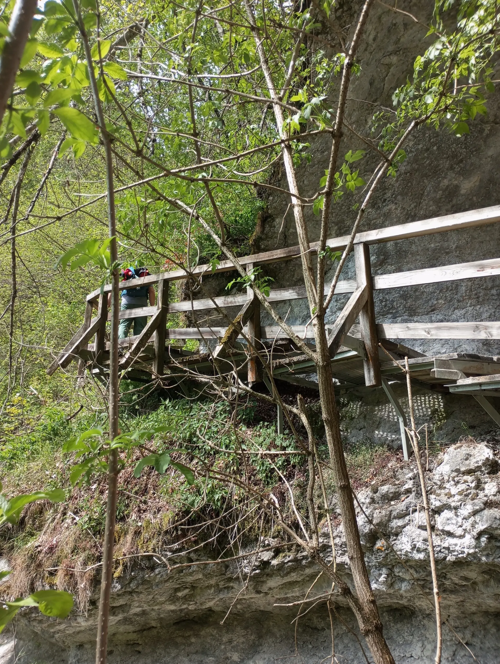 Ein Teil der Wanderstrecke. | © DAV Ebingen