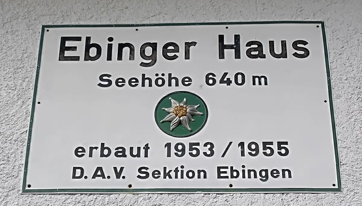 Das Ebinger Haus blickt auf eine längere Geschichte zurück. | © DAV Ebingen