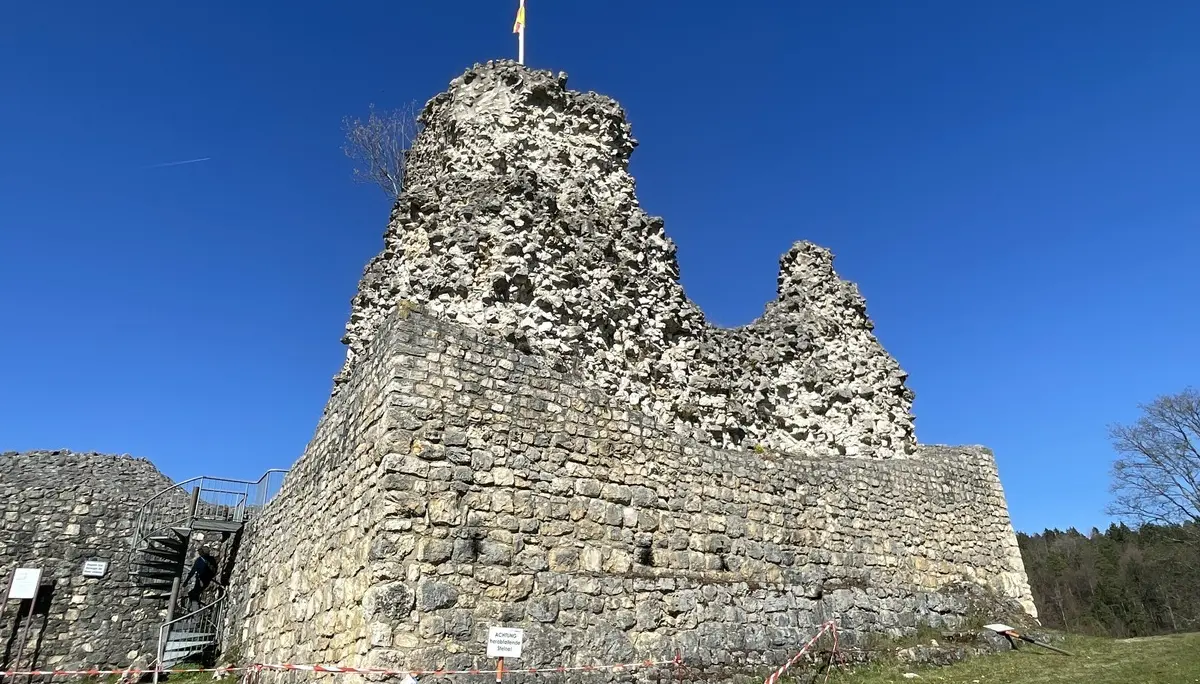 Eine Burgruine bei Veringenstadt. | © DAV Ebingen
