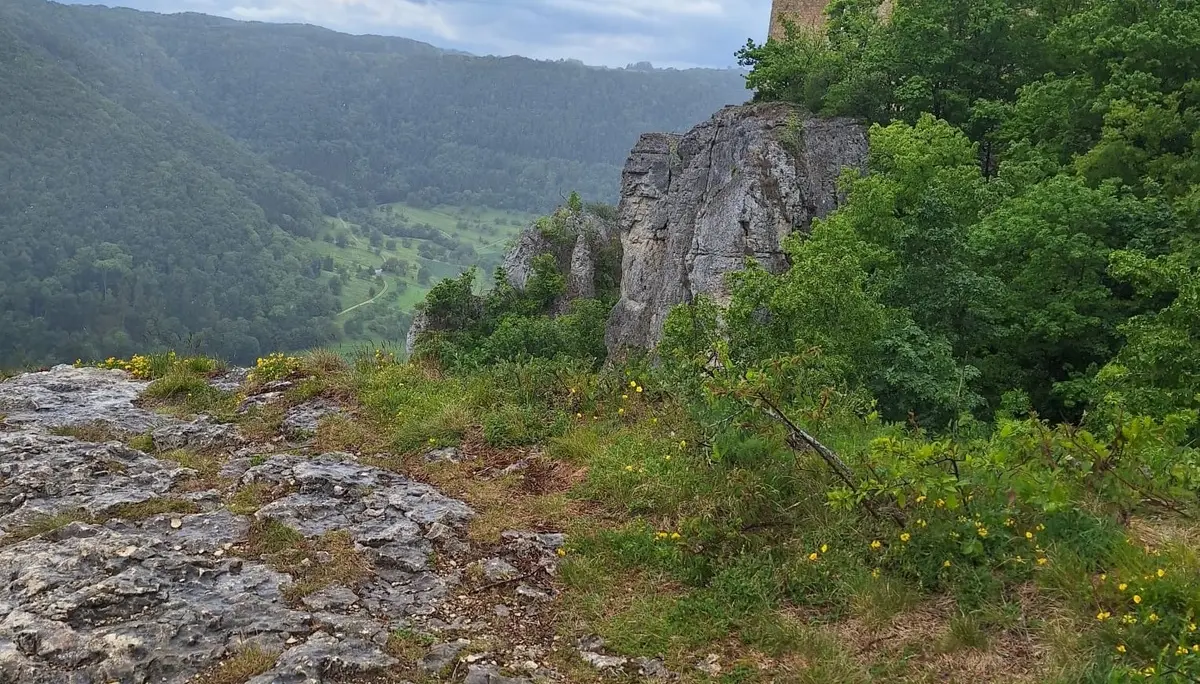 Eine Aufnahme der Ruine Reußenstein. | © DAV Ebingen
