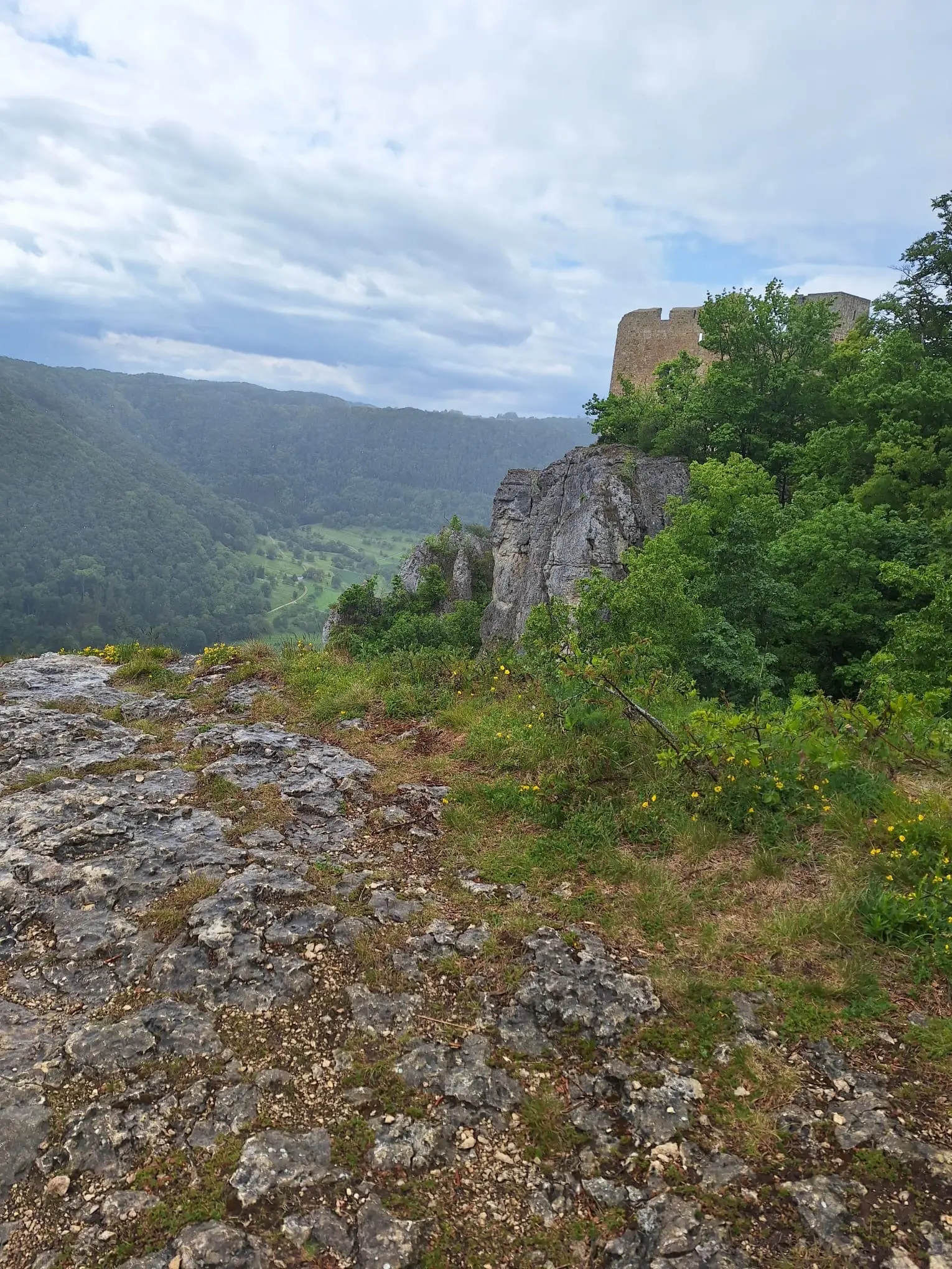 Eine Aufnahme der Ruine Reußenstein. | © DAV Ebingen