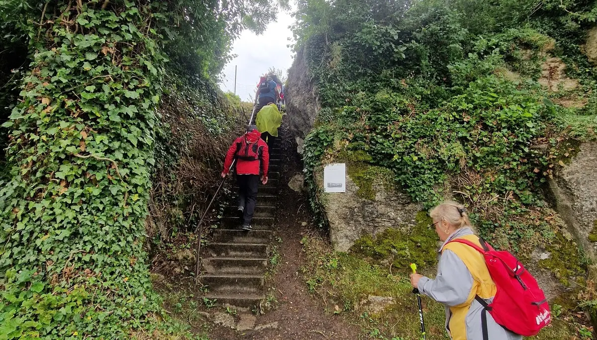 Einige der Senioren während der Wanderung. | © DAV Ebingen