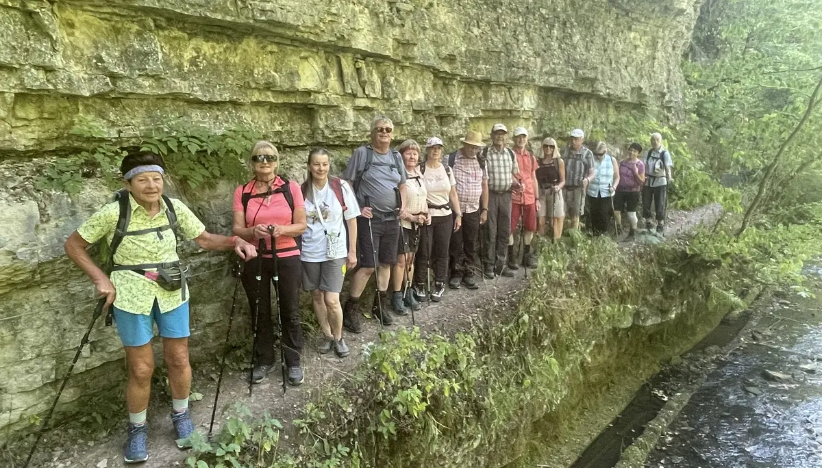 Ein Gruppenbild der Teilnehmer. | © DAV Ebingen