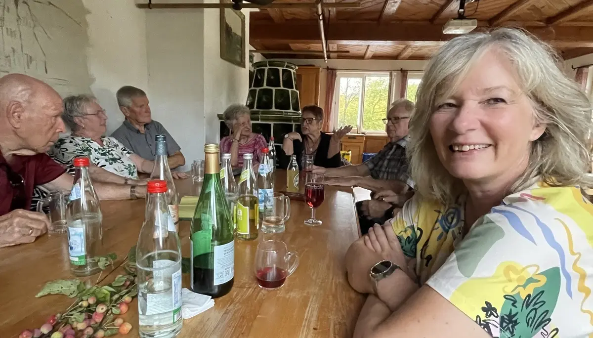 Gesellig war die Runde im Ebinger Haus. | © DAV Ebingen