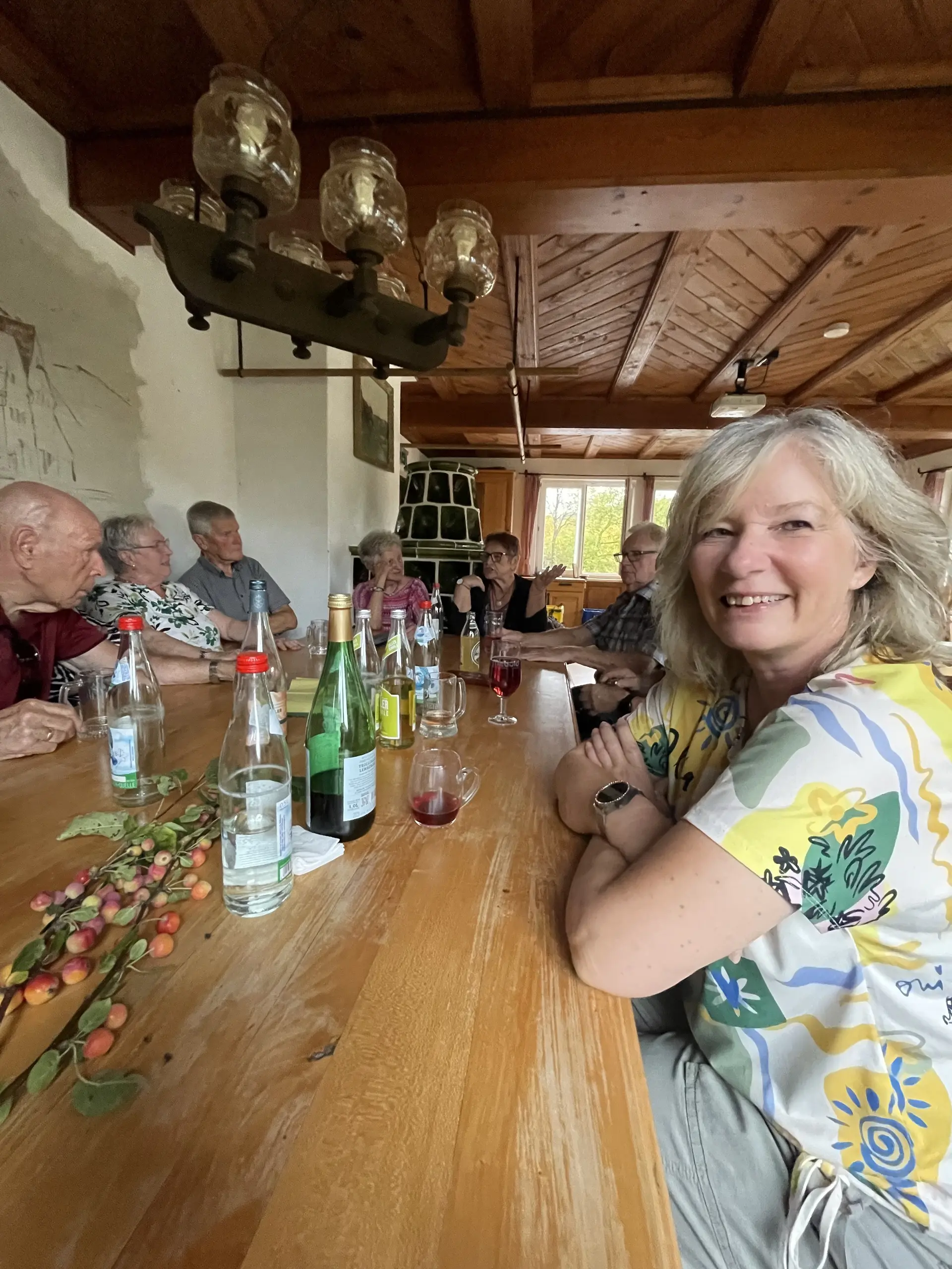 Gesellig war die Runde im Ebinger Haus. | © DAV Ebingen