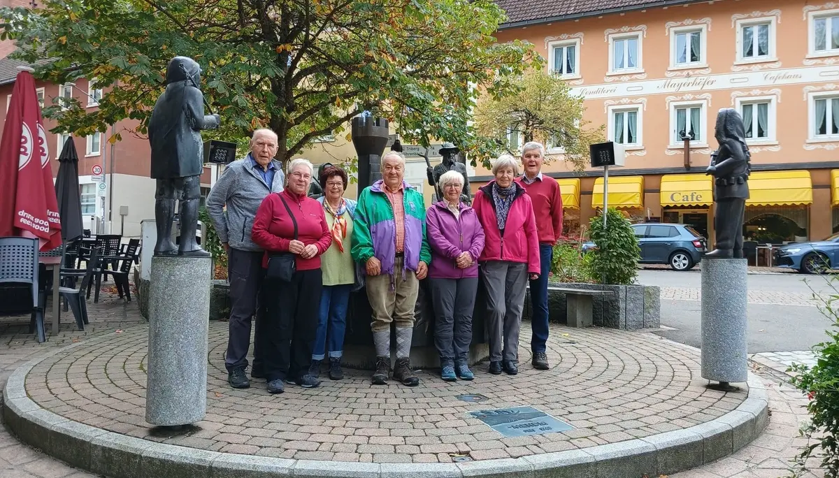 Einiger der Wanderer auf einem Gruppenbild. | © DAV Ebingen