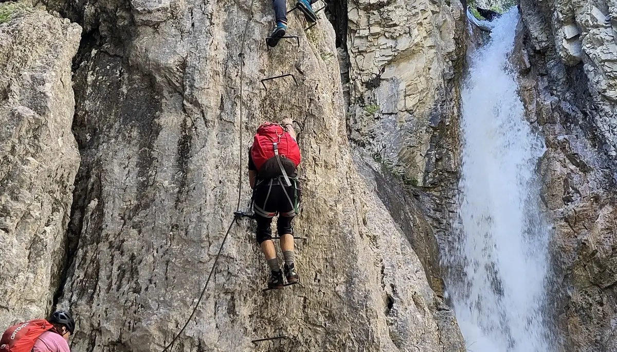 Teilnehmer während der Tour. | © DAV Ebingen
