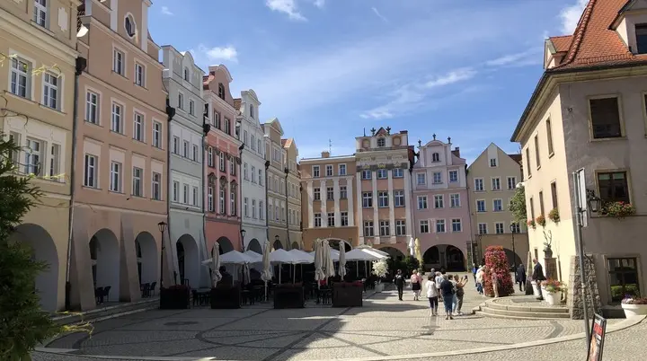 Der historische Marktplatz von Hirschberg. | © DAV Ebingen