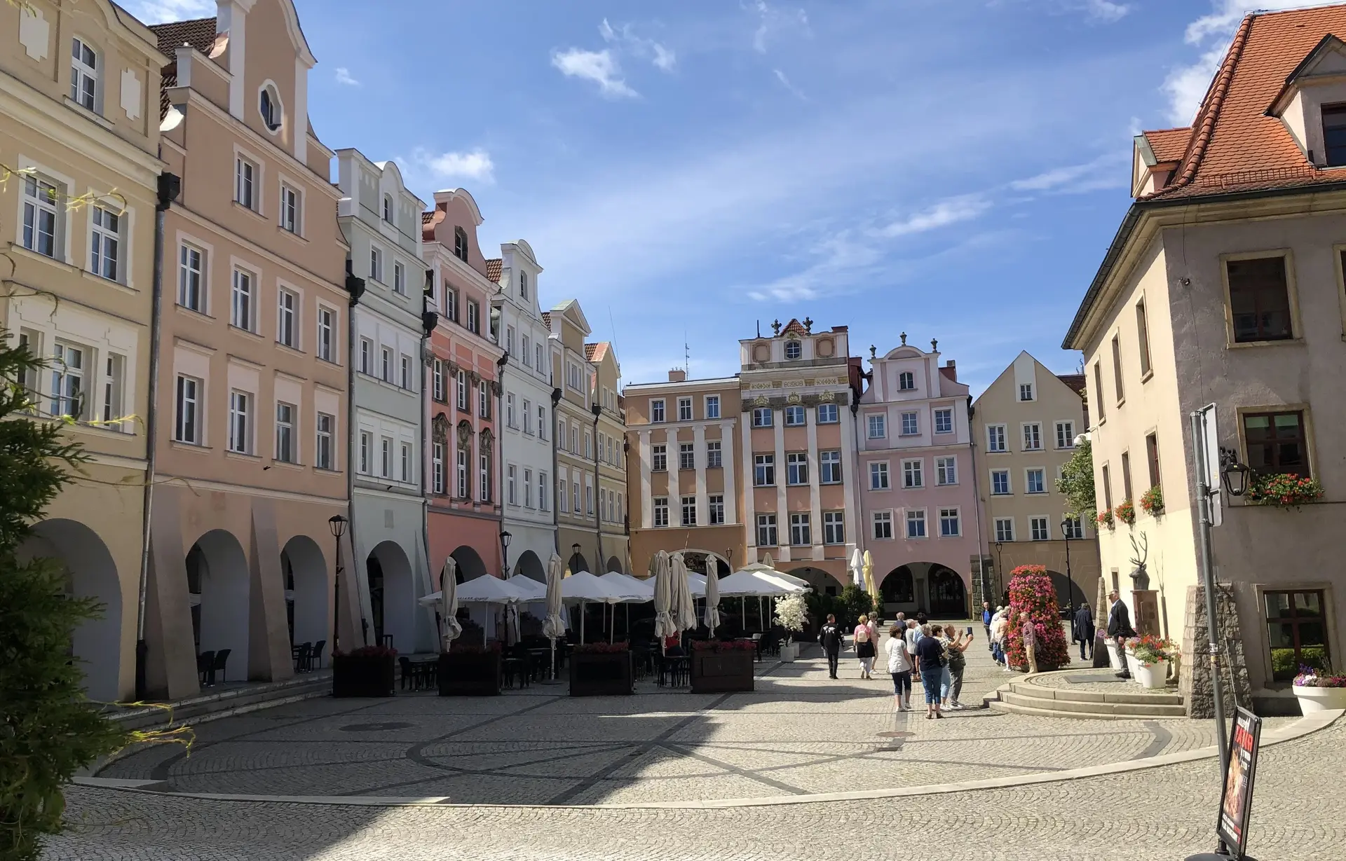 Der historische Marktplatz von Hirschberg. | © DAV Ebingen