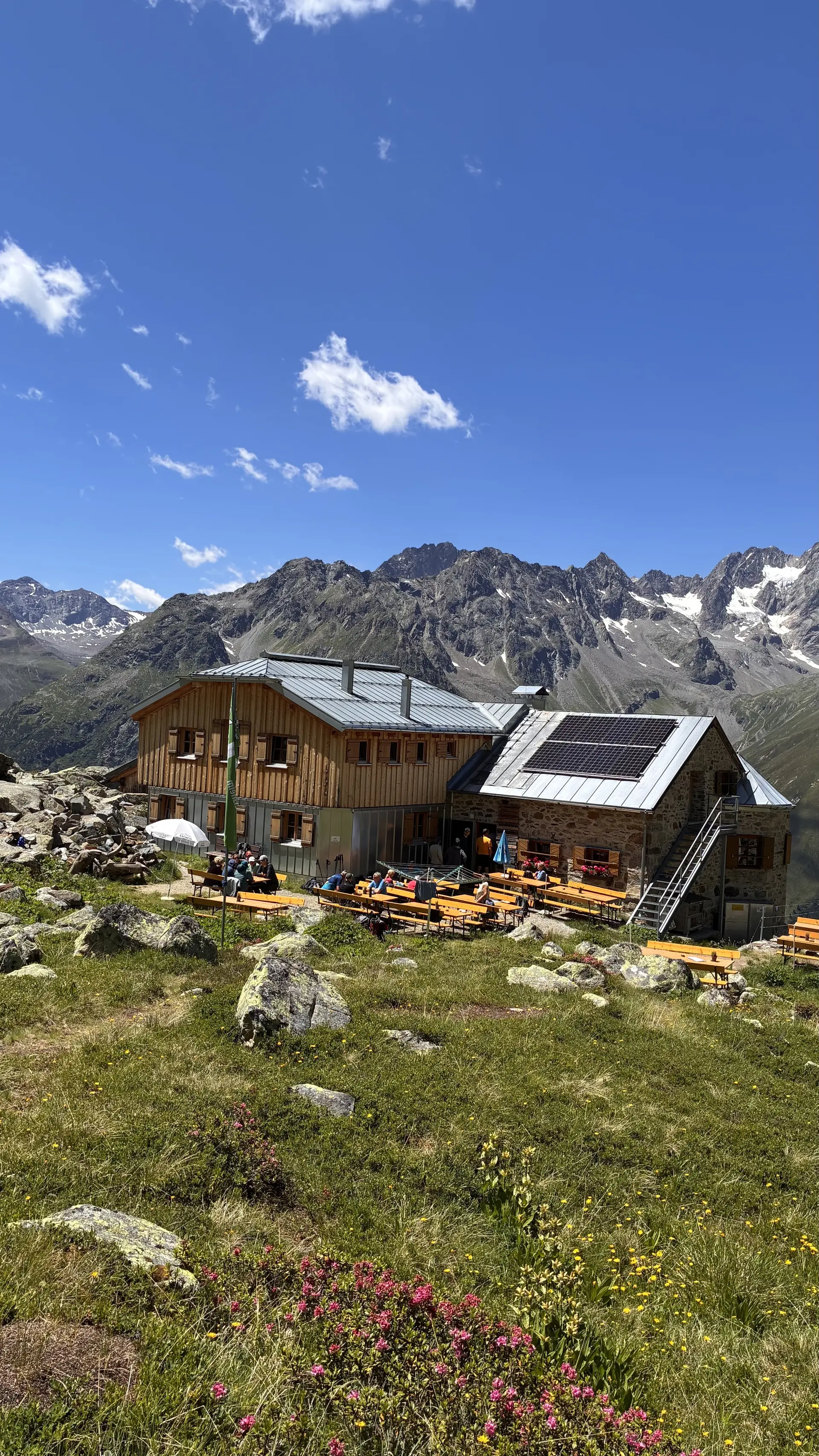 Ein Hütte entlang der Route. | © DAV Ebingen