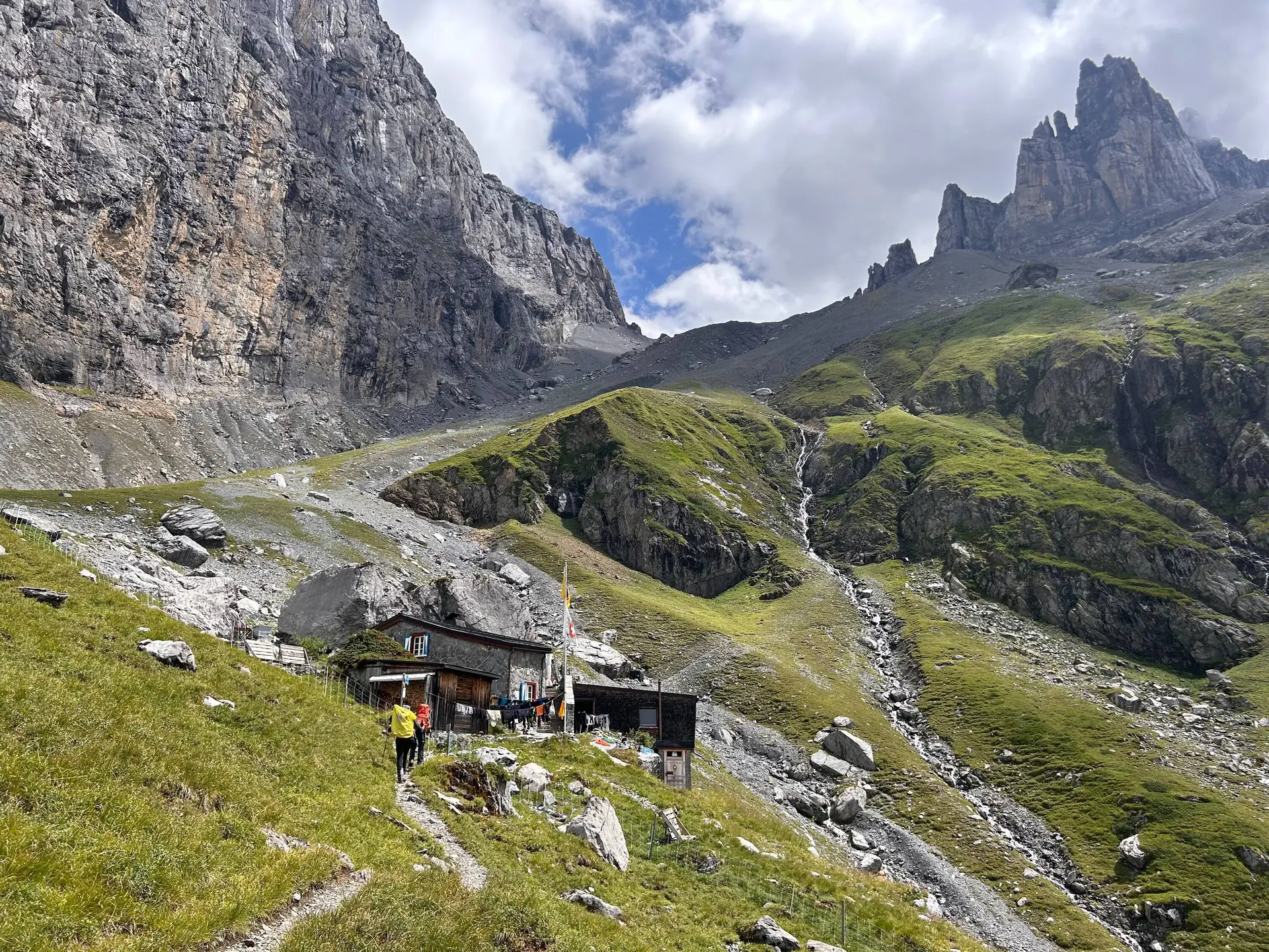 Eine Aufnahme der Spannorthütte. | © DAV Ebingen
