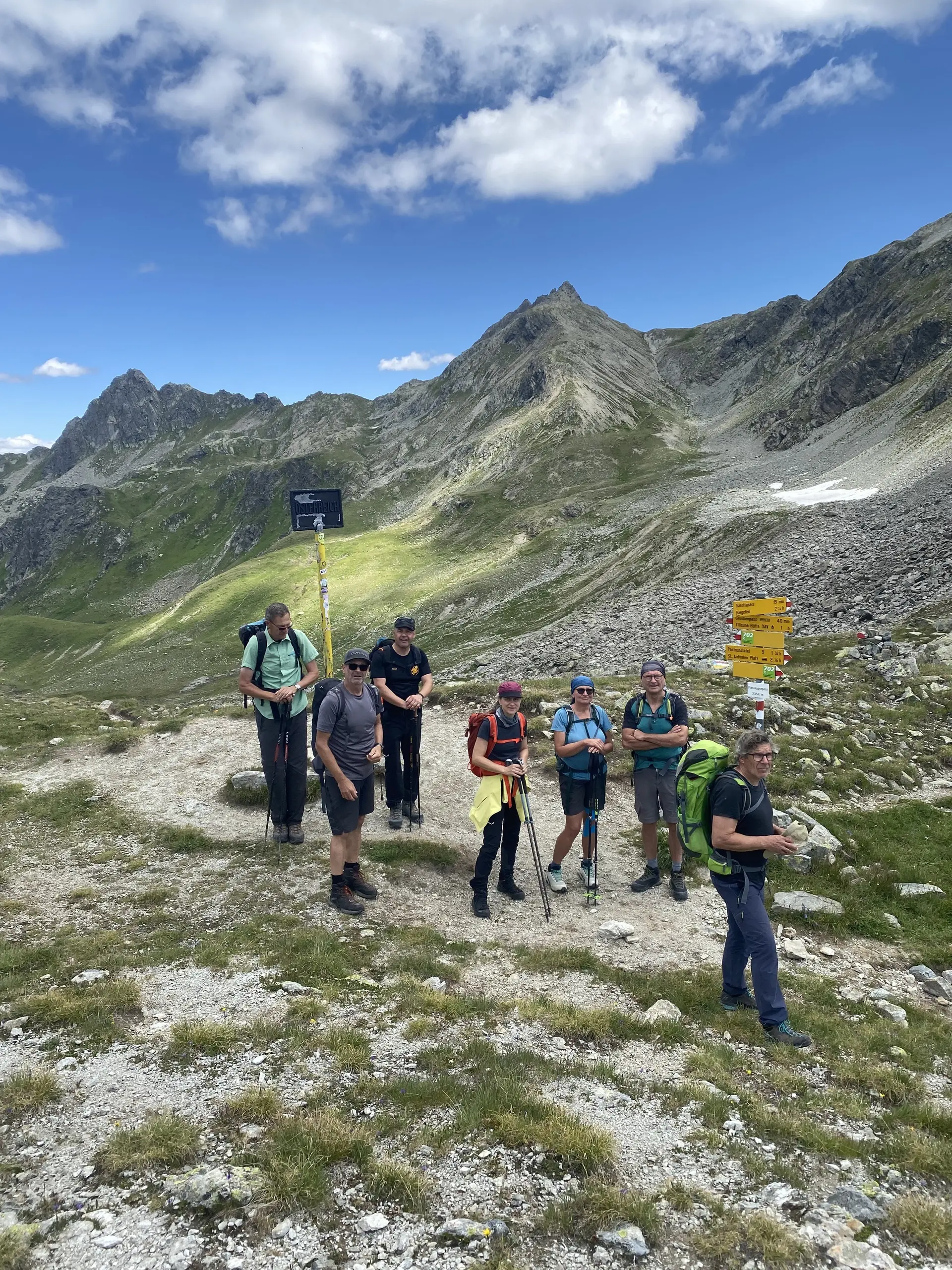 Die Teilnehmer während der Tour. | © DAV Ebingen