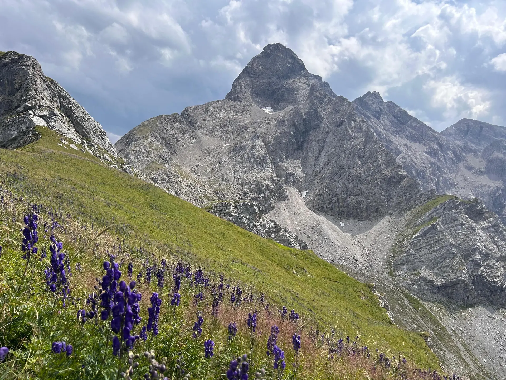 Eine Panoramaaufnahme der Trettachspitze. | © DAV Ebingen