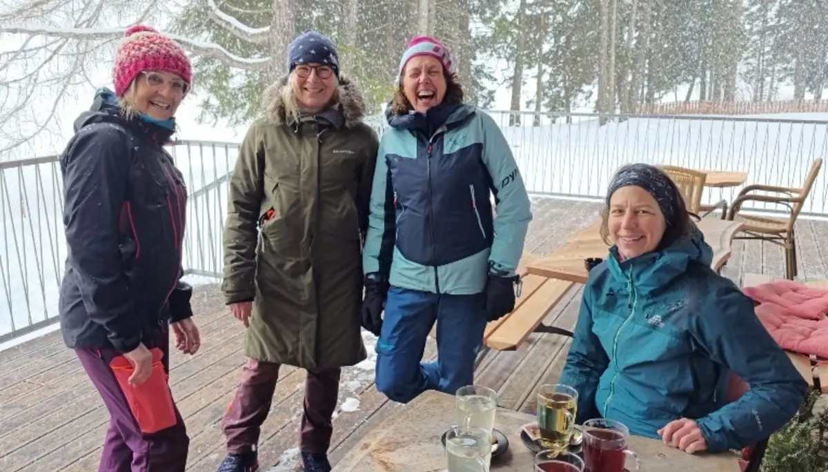 Die Gruppe während einer Pause. | © DAV Ebingen