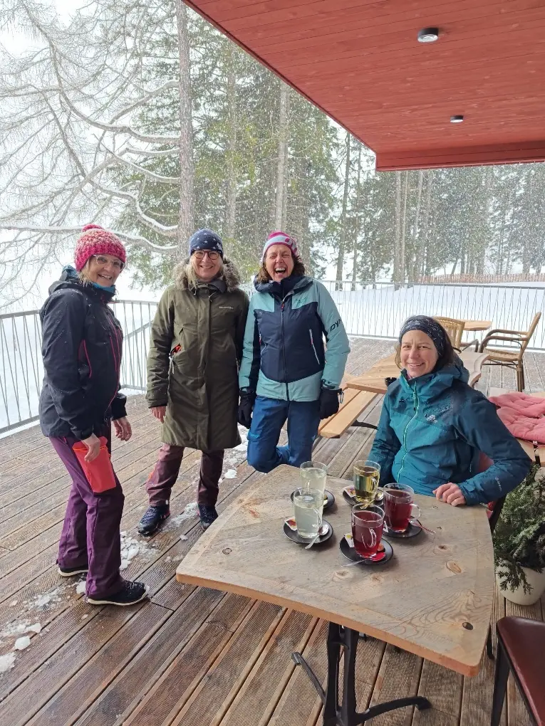 Die Gruppe während einer Pause. | © DAV Ebingen