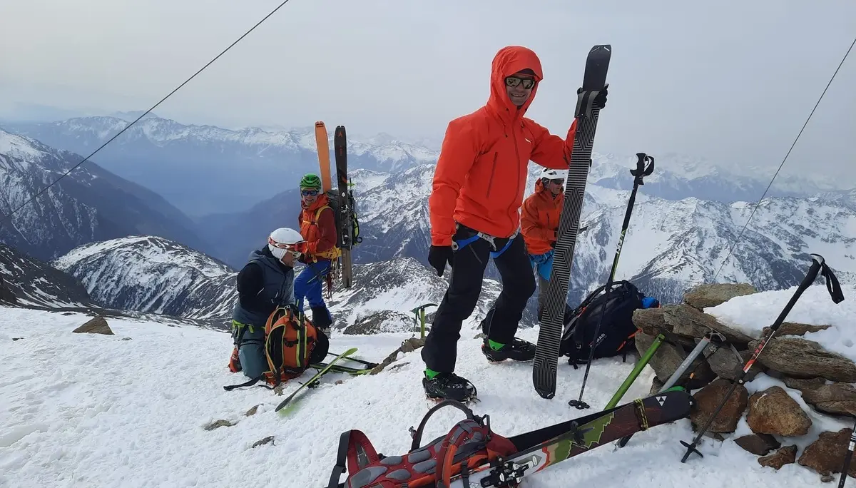 Einige der Teilnehmer während einer Pause. | © DAV Ebingen