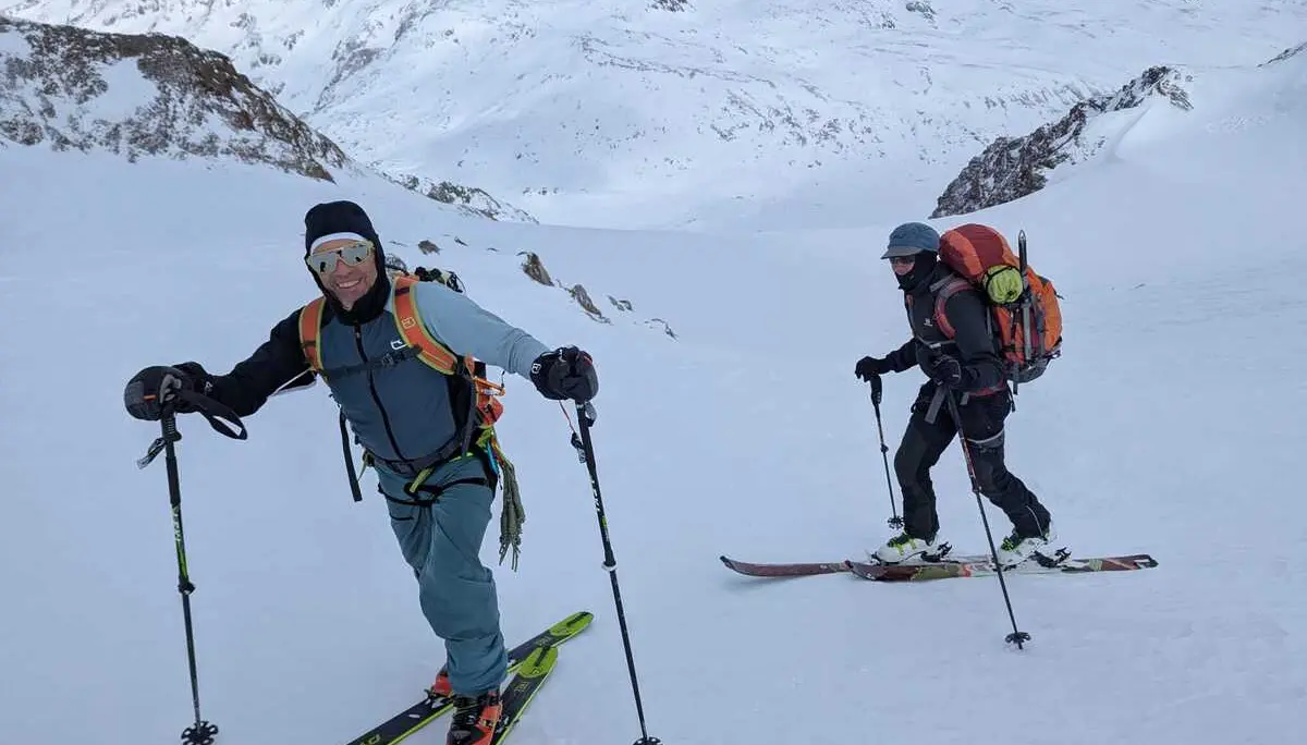 Zwei Mitglieder der Gruppe. | © DAV Ebingen