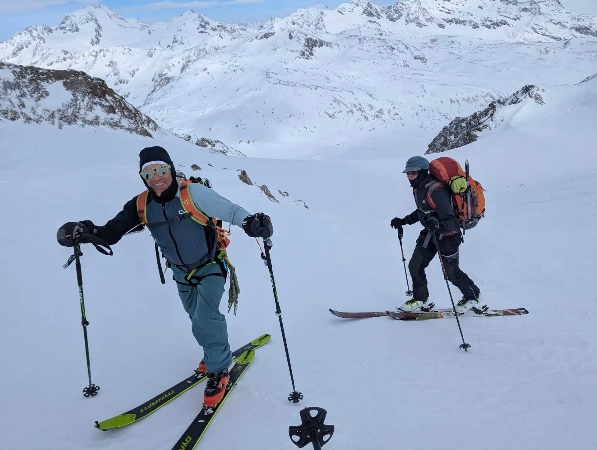 Zwei Mitglieder der Gruppe. | © DAV Ebingen