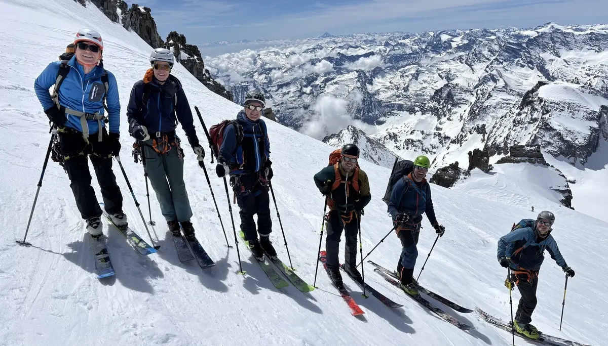 Ein Gruppenbild der Tourengeher. | © DAV Bilder