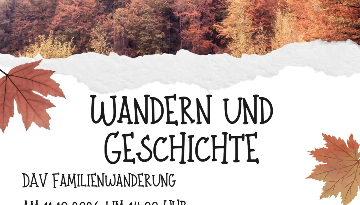 Webeflyer Familienwanderung | © DAV Ebingen