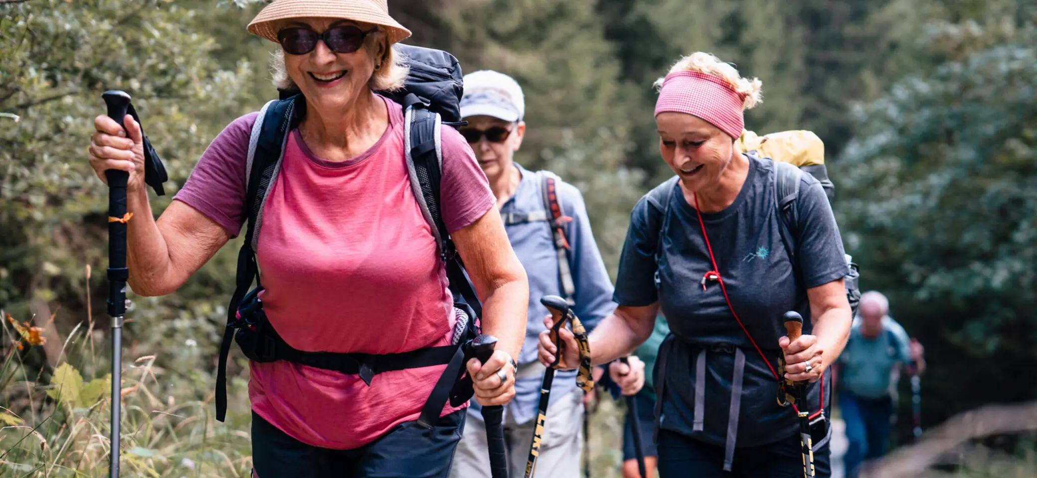 Seniorenwandergruppe beim Aufstieg | © DAV / Marisa Koch